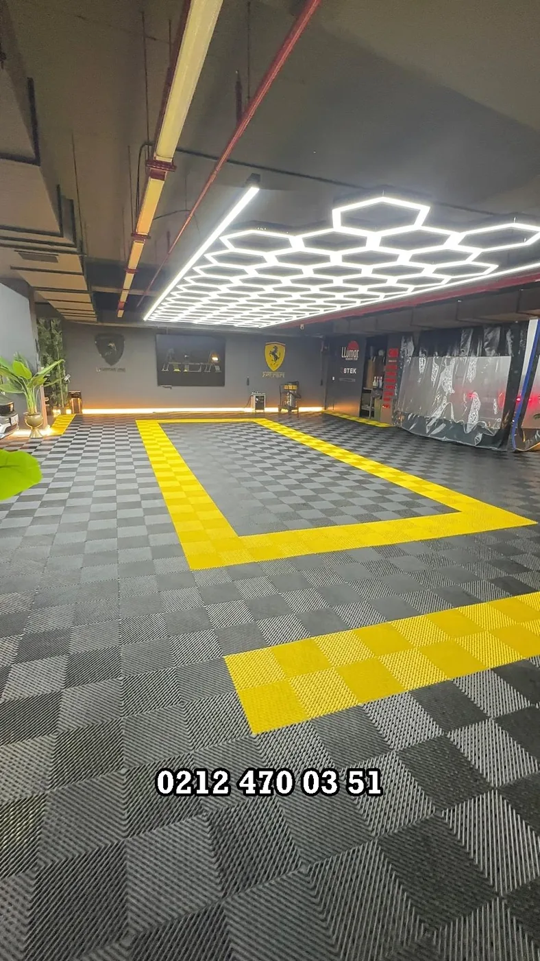 Deck dış mekan plastik yer karosu